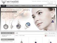 Tablet Screenshot of mettagems.com